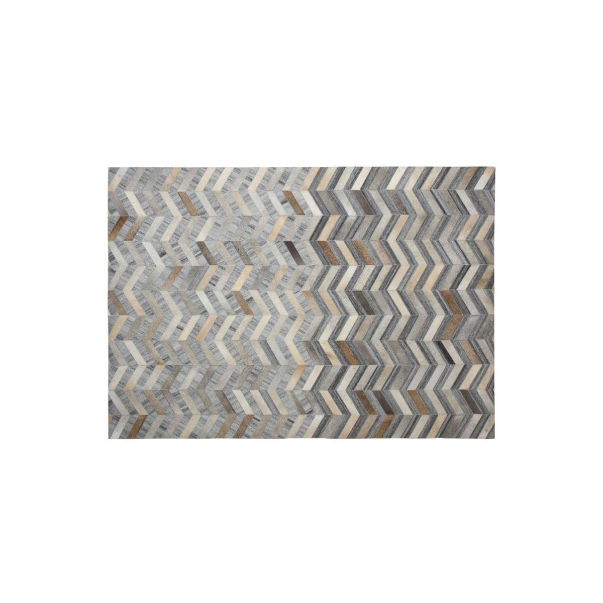 Véritable Tapis En Peau De Vache - Naturel - Marron - Sans Marque - Neuf Sans Emballage
