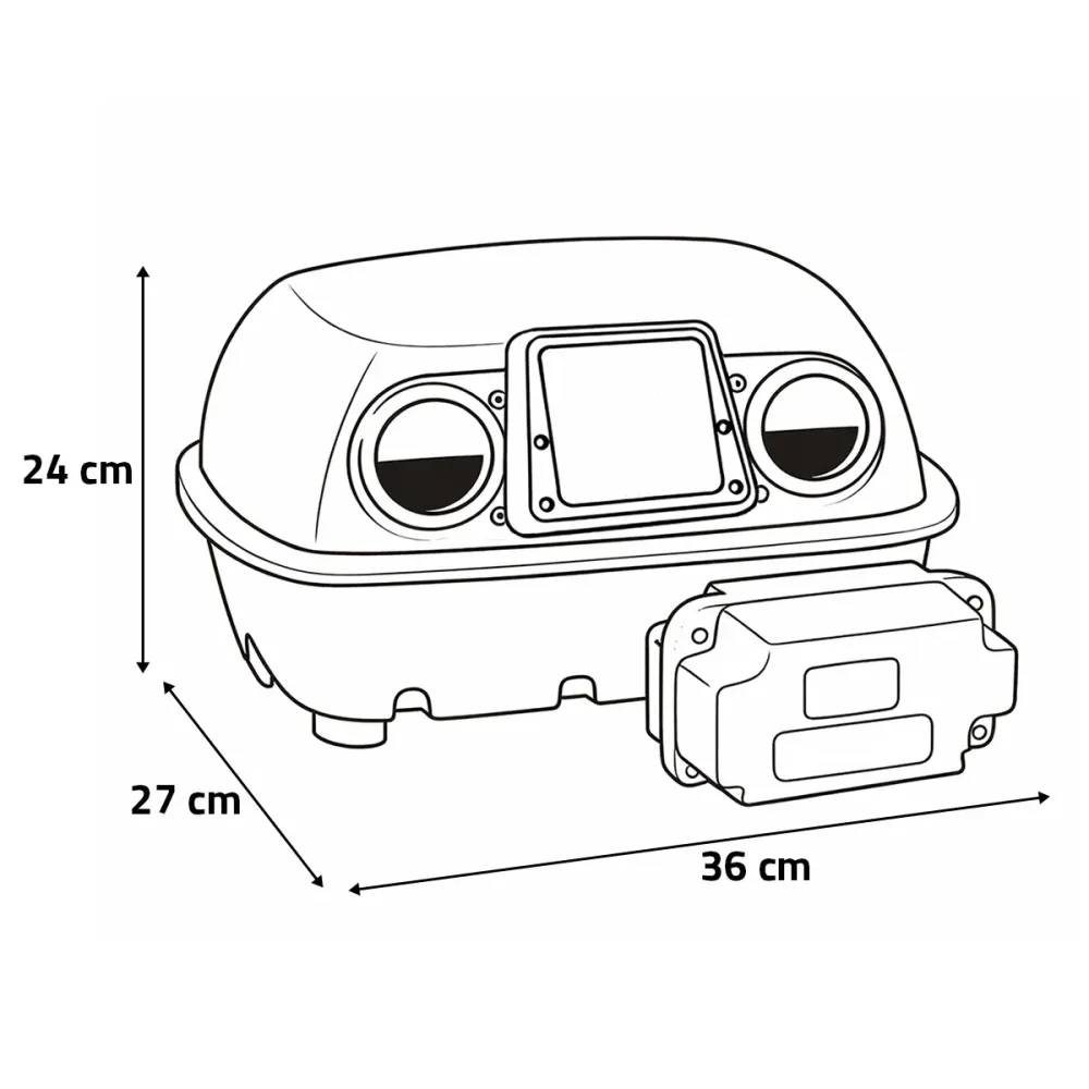 Couveuse automatique Egg Tech SUPER 12 œufs River Systems - Image 7