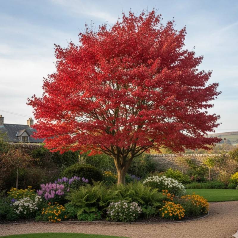 Érable freemanii Autumn Blaze, Acer - Pot de 15L - Tige 8/10 - Haut. 150/175 cm - Imagen 4