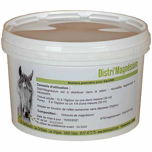 Magnésium pour Cheval, Distri'Magnésium (Chlorure de magnésium) - 2,5kg - DistriHorse33 - Imagen 2