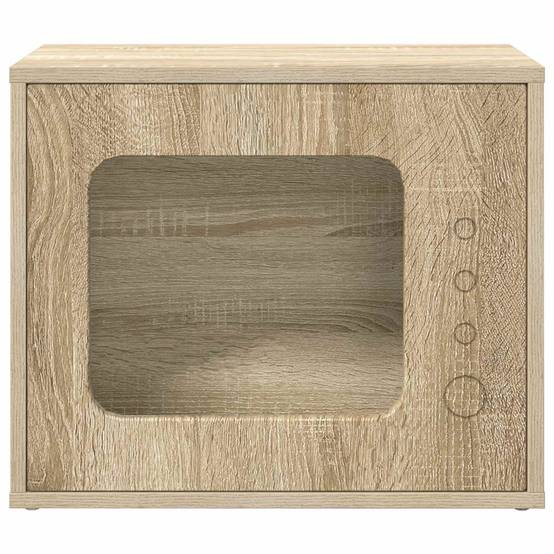 Chatiere bois marron 51 x 30 x 42,5 cm - Prolenta premium p332.8 - Image 5