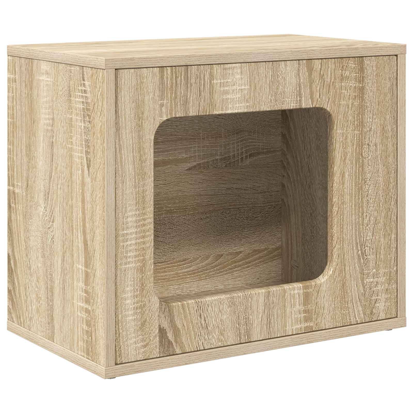 Chatiere bois marron  51 x 30 x 42,5 cm  - Prolenta premium p332.8 - Image 1