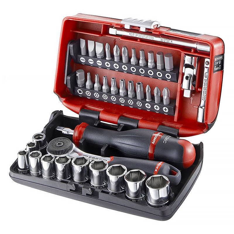 Facom - Coffret de douilles et vissage FACOM R2NANO.BAPF 1/4'' Facom - Imagen 1