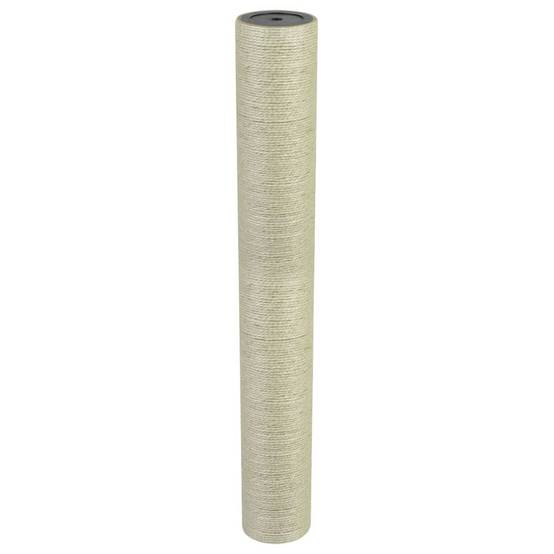 Grattoir pour chats sisal beige 8 x 8 x 60 cm, Poids:0.8kg - PANGIVO - Image 1