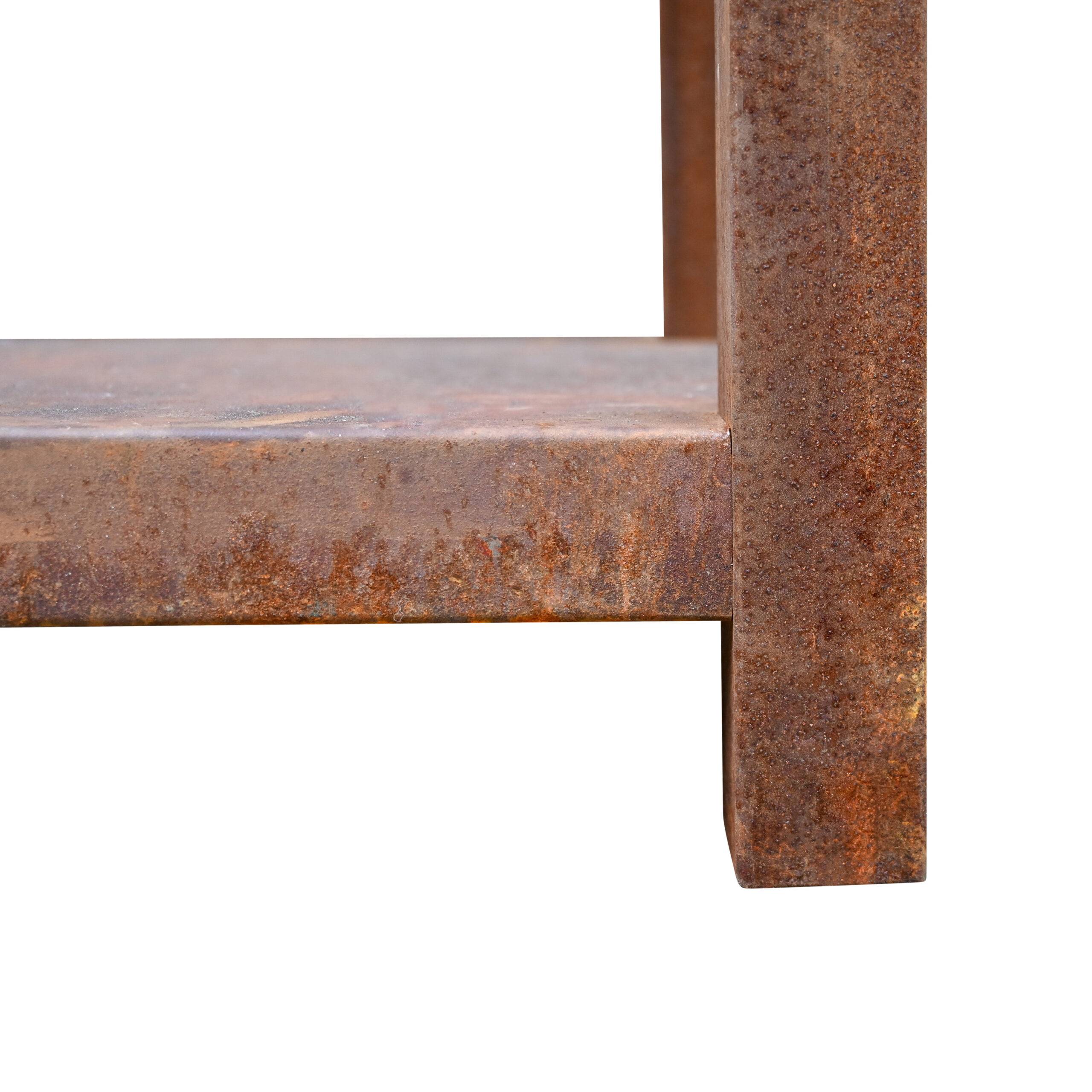 Brasero Piatto Montabile Medium Corten diam84 + Grille + Spatule + Housse - Image 4