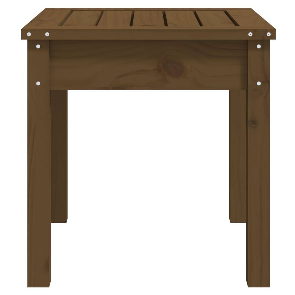 Helloshop26 - Banc de jardin meuble de patio d'extérieur terrasse 50 x 44 x 45 cm bois de pin massif marron miel - Imagen 3