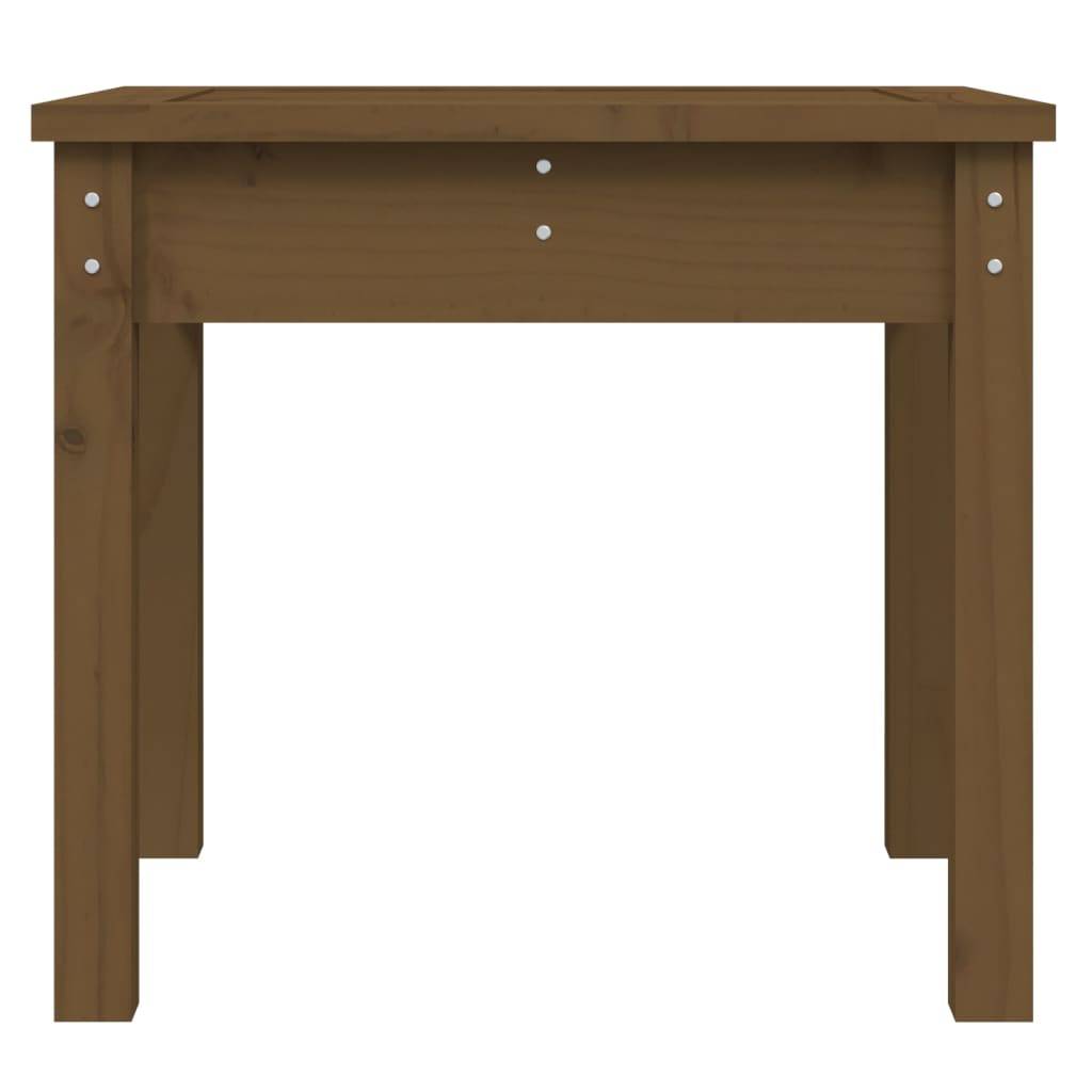 Helloshop26 - Banc de jardin meuble de patio d'extérieur terrasse 50 x 44 x 45 cm bois de pin massif marron miel - Imagen 2