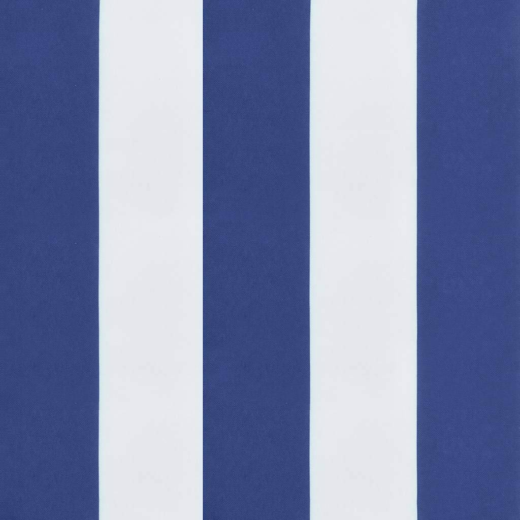 Coussins de banc de jardin lot de 2 | Coussins d'extérieur rayures bleues et blanches Maison Chic - Image 7