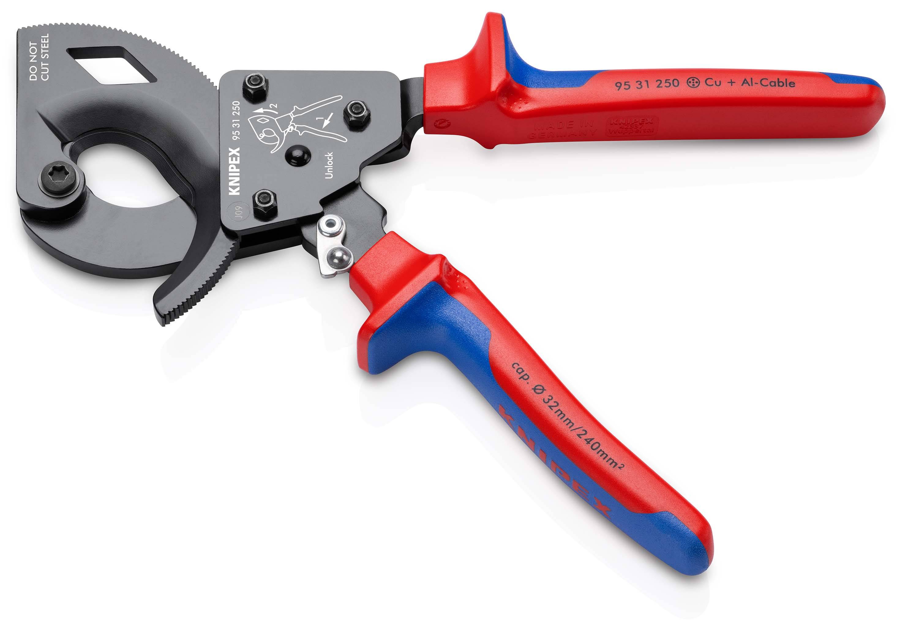 Knipex - Coupe-câbles à cliquet - KNIPEX - 250 mm - 95 31 250 - Imagen 3