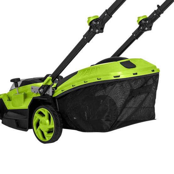 Tondeuse à gazon 40V -2 Batteries lithium 2.0Ah Chargeur Double Moteur Brushless Gazon 500m2 VITO - Imagen 9