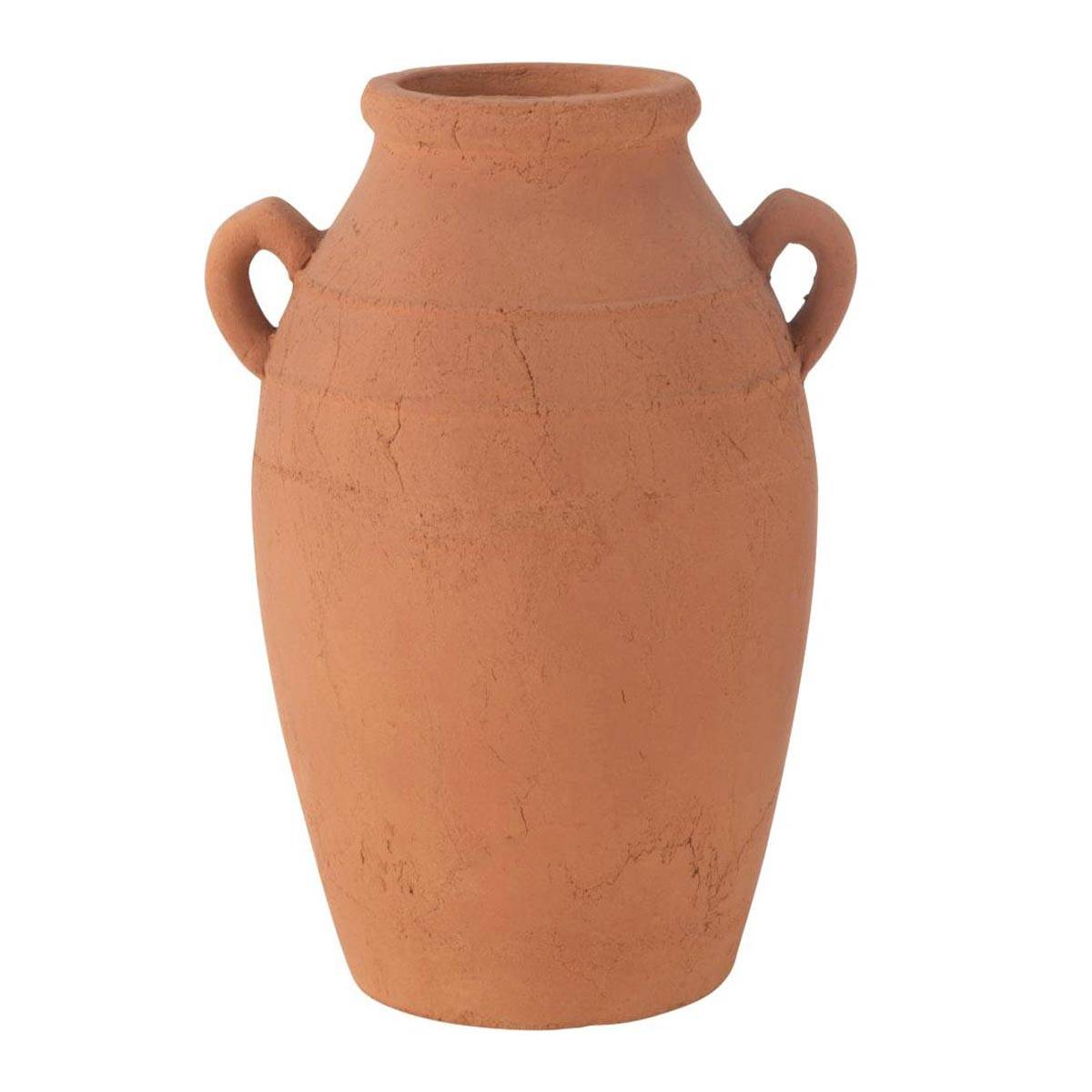 Vase Jarre en Terre Cuite "Moke" 47cm Cuivre - Image 1