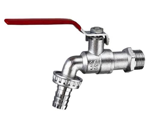 Robinet d'arrosage sphérique 1/4 de tour 3/4'' bec 1'' - GARIS - 15-20