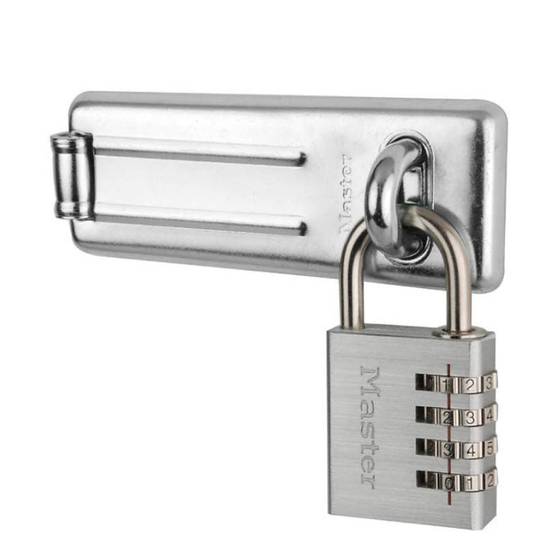 Pack moraillon et cadenas à code MASTER LOCK Master lock - Imagen 1
