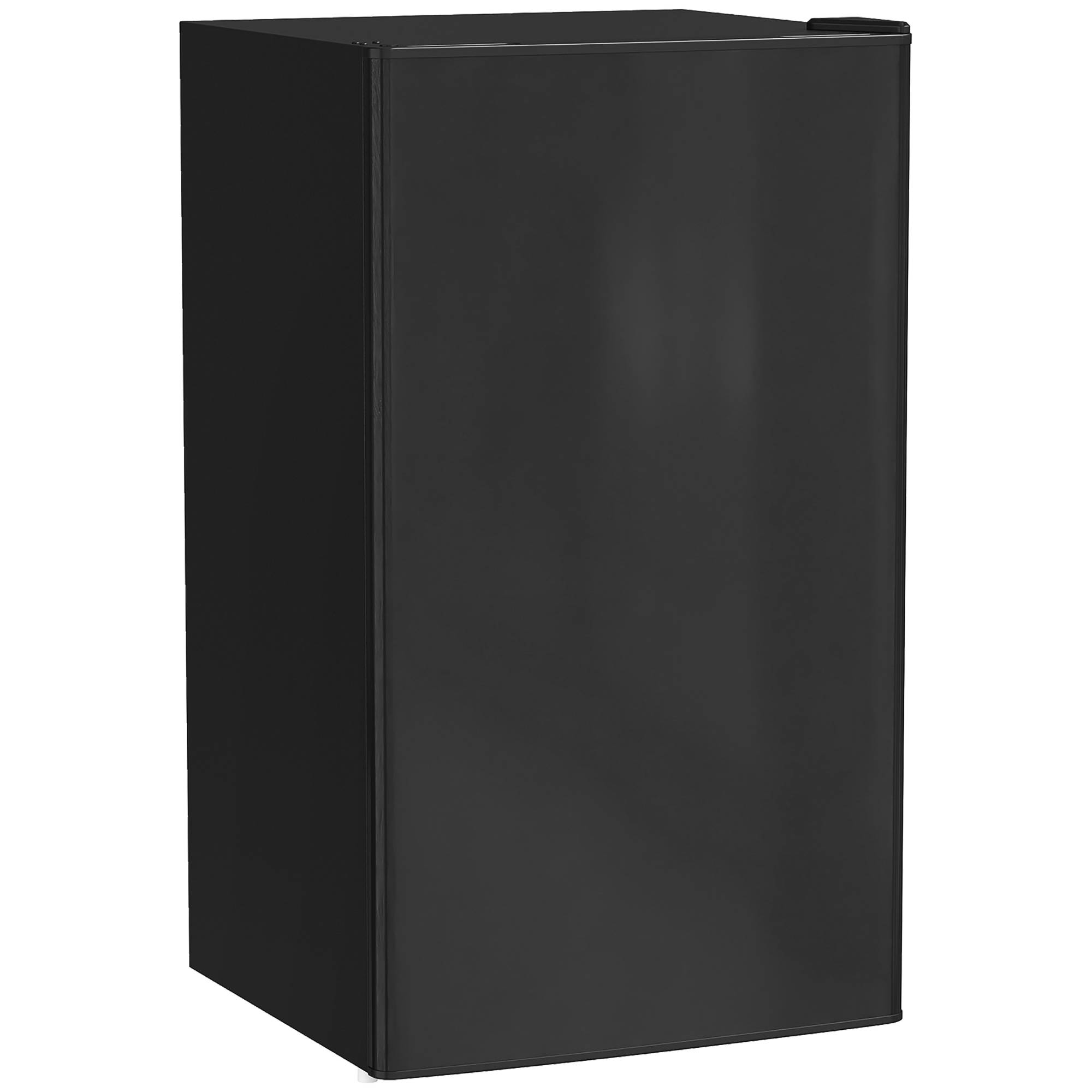 Petit réfrigérateur congélateur 91L étagères modulables sous comptoir, 47,5x44,2x84cm, noir - Image 1