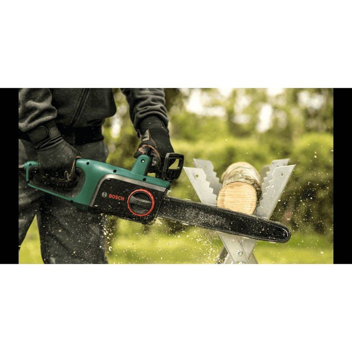 Bosch - [NEUF – emballage abimé] Tronçonneuse Bosch - UniversalChain 40 (1 800 W, longueur de coupe 40cm , vitesse de chaîne12 m/s) - Image 7