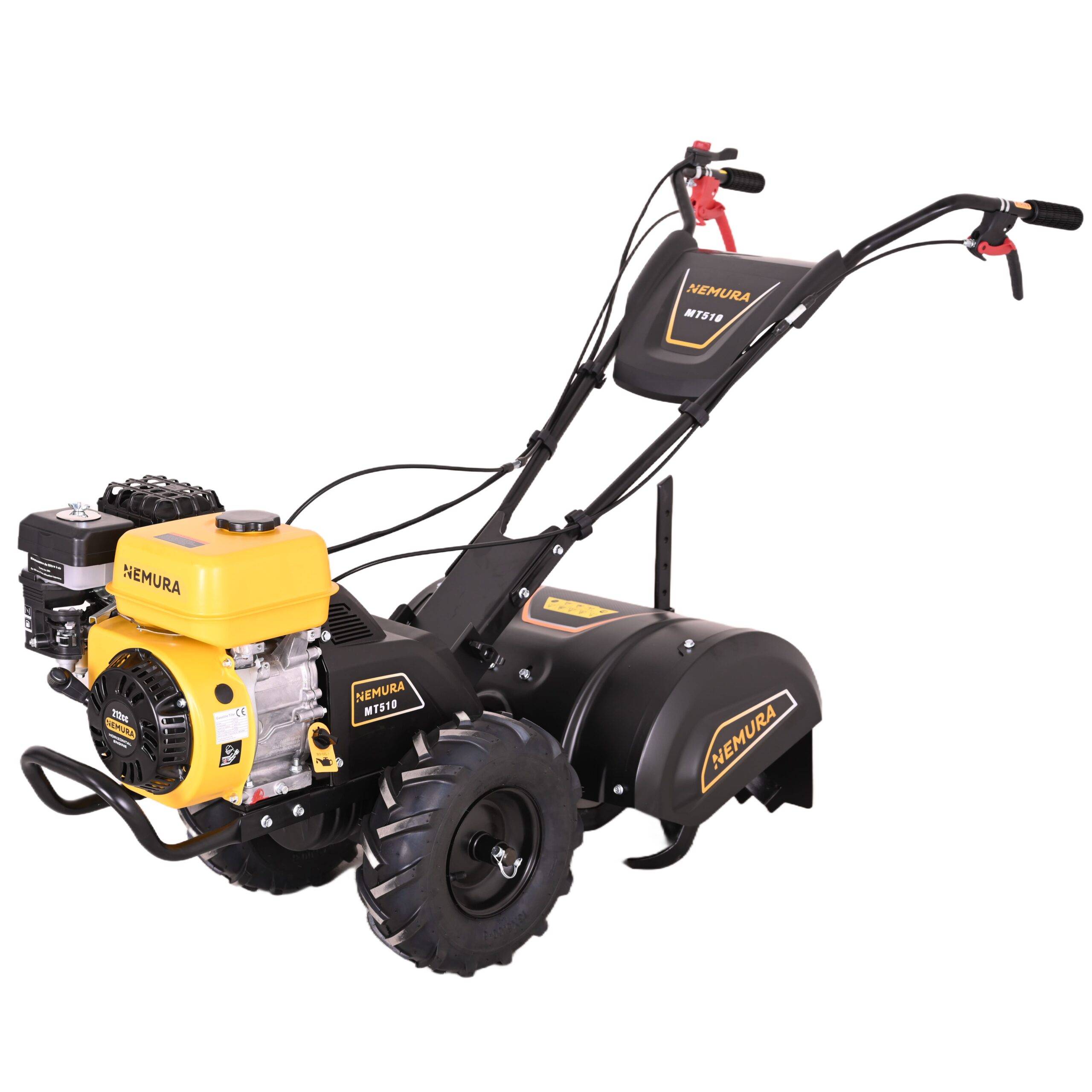 Motoculteur Fraise Arrière 4T Nemura 212cm3 - Largeur de travail 510mm - Marche Avant et Arrière - Image 1