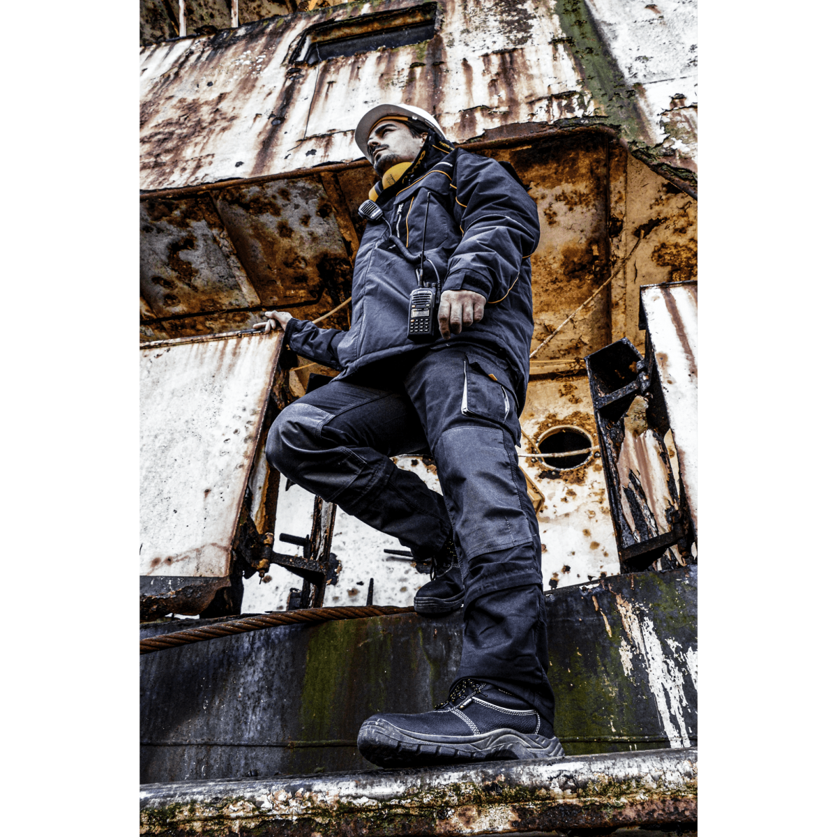 Pantalon de travail Confort Plus Taille 40 Gris 6 Poches 80% polyester, 20% coton VITO - Imagen 5