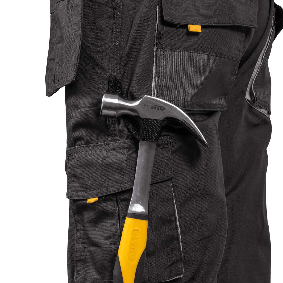 Pantalon de travail Confort Plus Taille 40 Gris 6 Poches 80% polyester, 20% coton VITO - Image 9