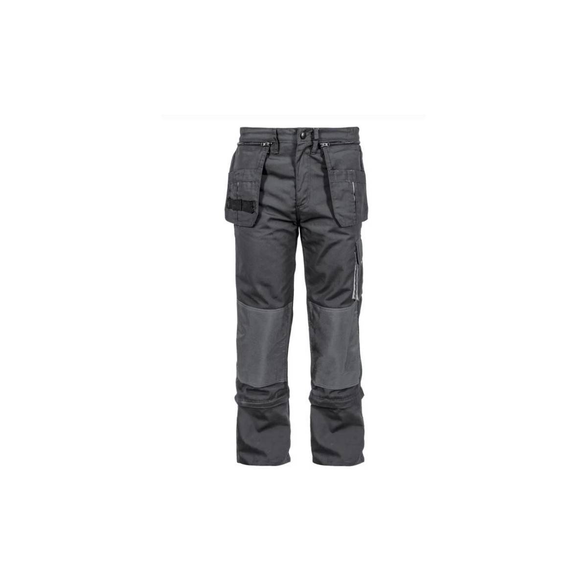 Pantalon de travail Confort Plus Taille 40 Gris 6 Poches 80% polyester, 20% coton VITO - Imagen 1