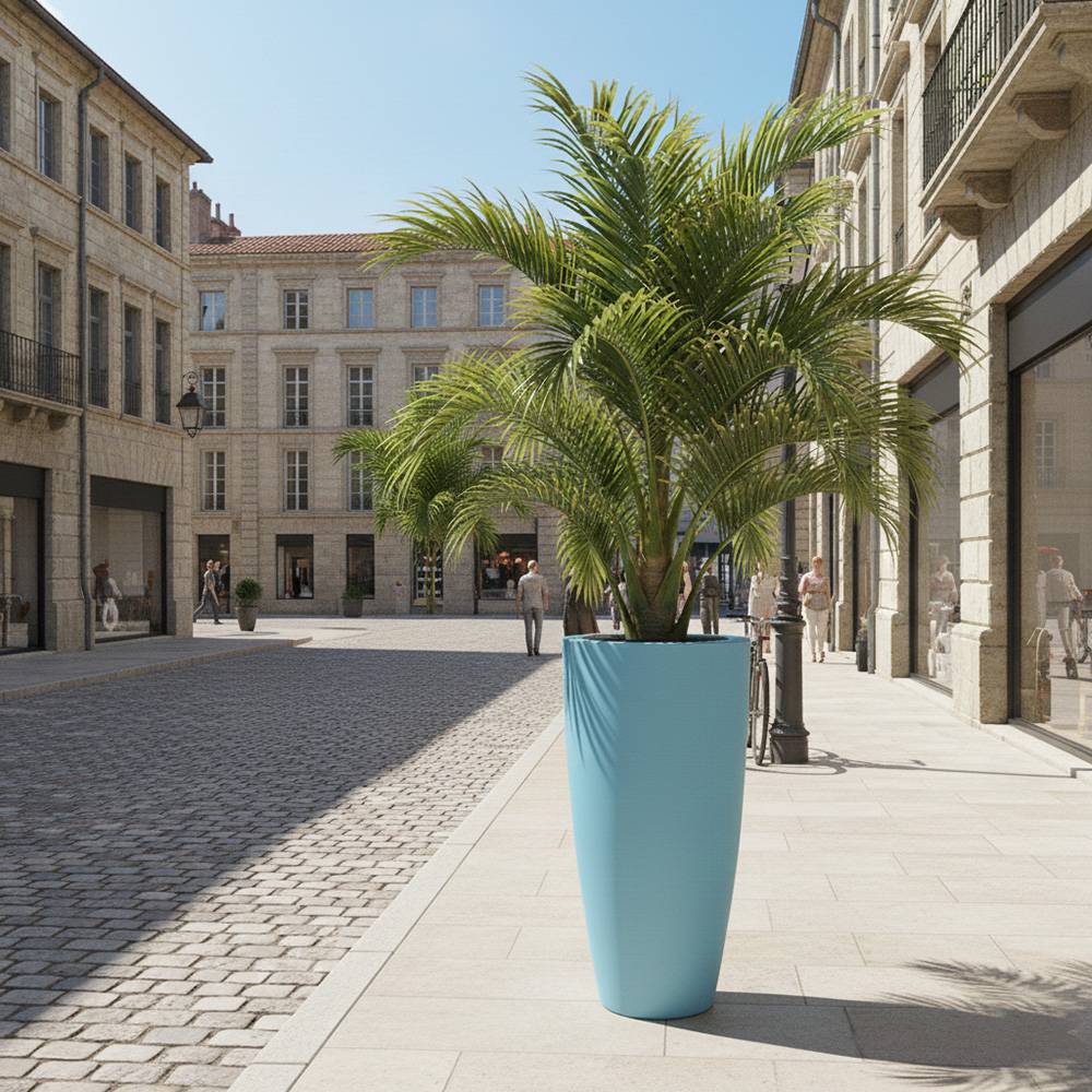 Pot de fleurs conique 200l delight - plast'up rotomoulage - Image 3