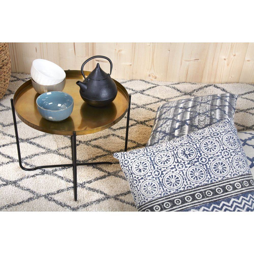 Aubry Gaspard - Tapis berbère en coton Masuna 200 x 140 cm - Imagen 4