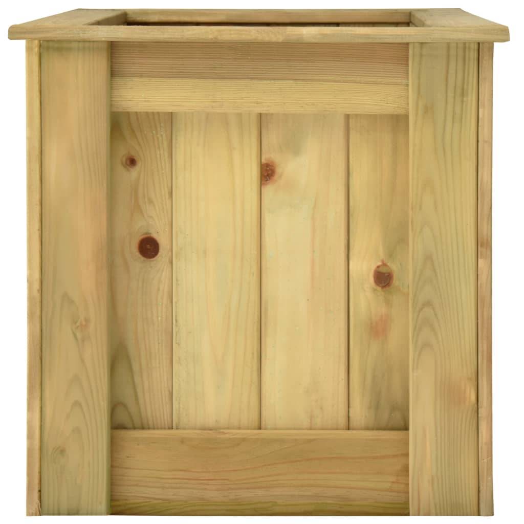 Helloshop26 - Jardinière surélevée 100 x 50 x 50 cm bois de pin imprégné - Imagen 3