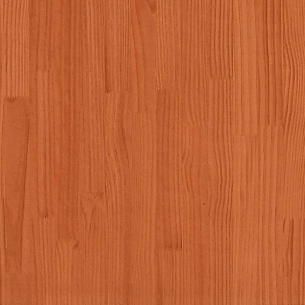 Sapin de Noël en Bois Pin Massif Décoration Rustique Intérieur Brun 80 cm – ComfortXL Outdoor Living - Image 7