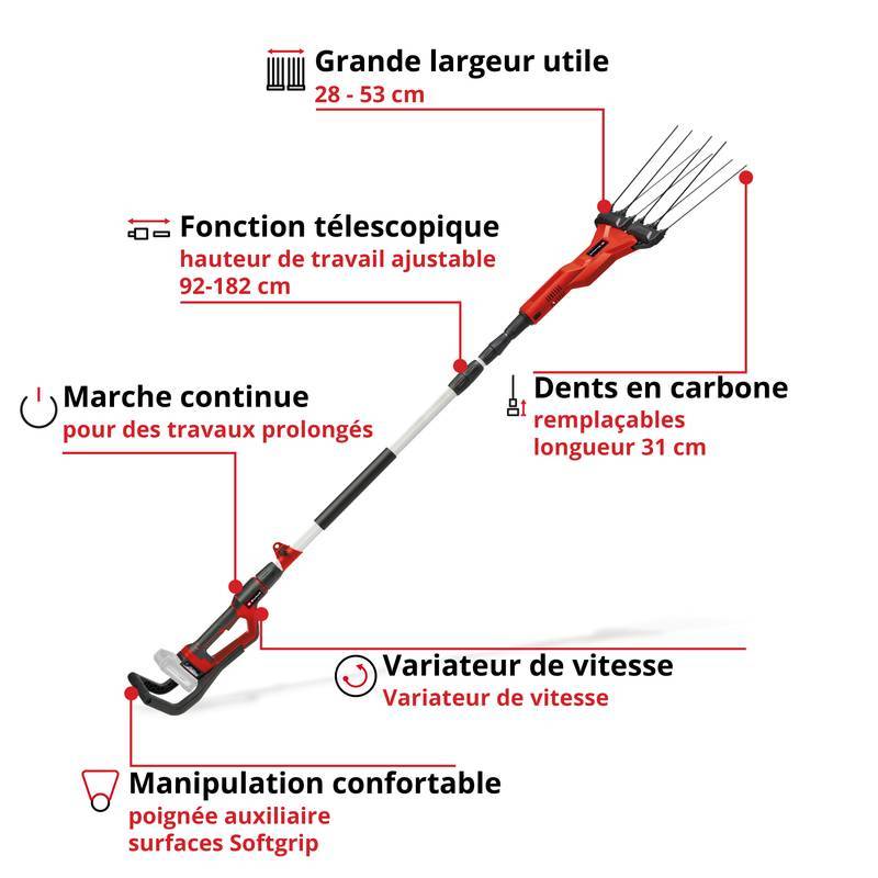 Einhell - Secoueur de fruits sans fil GE-FS 18/53 Li-Solo Einhell - Image 2