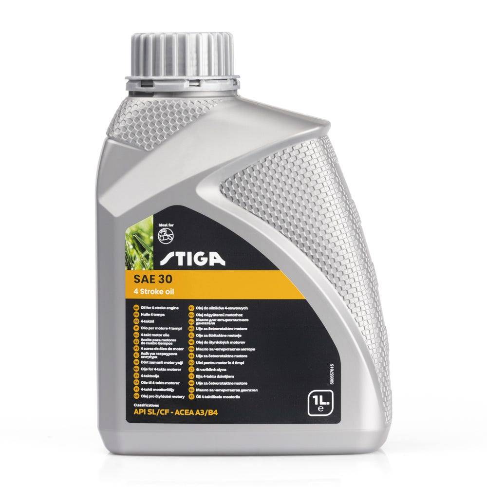 Stiga - Huile 4-Temps type SAE 30 1 Litre-STIGA - Image 1