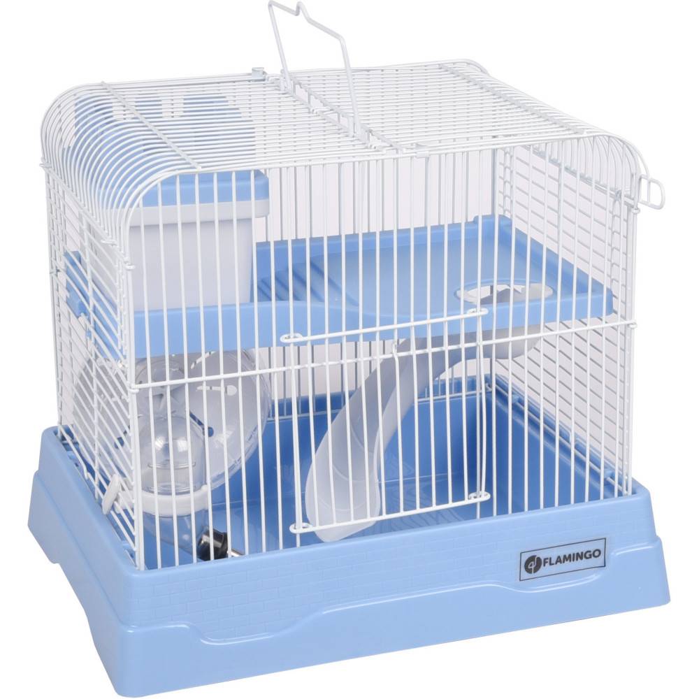 Cage Dinky bleu 30 x 23 x 26 cm pour petit rongeur - Imagen 5