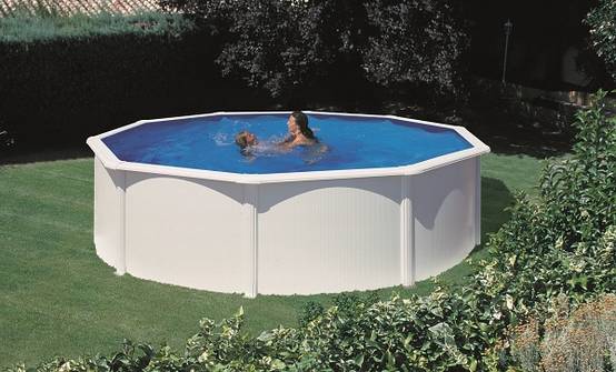Gre Pools - Piscine ronde acier Ø3,70m x H: 1,22m - Filtration à sable Gre Pools - Image 1