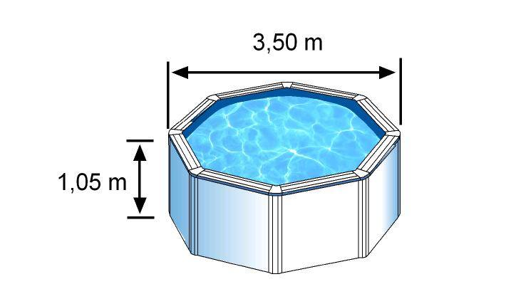 Gre Pools - Piscine ronde acier Ø3,70m x H: 1,22m - Filtration à sable Gre Pools - Image 7