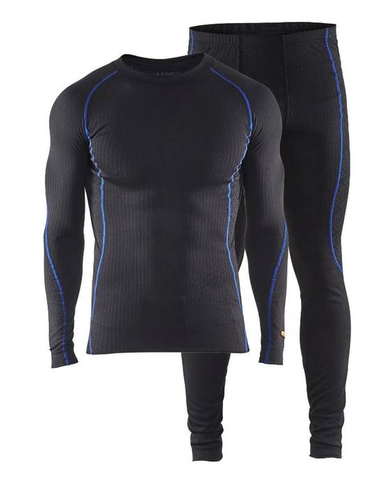 Ensemble sous-vêtement - BLAKLADER - Light Noir / Bleu Roi T.S 681017079985-S - Image 1