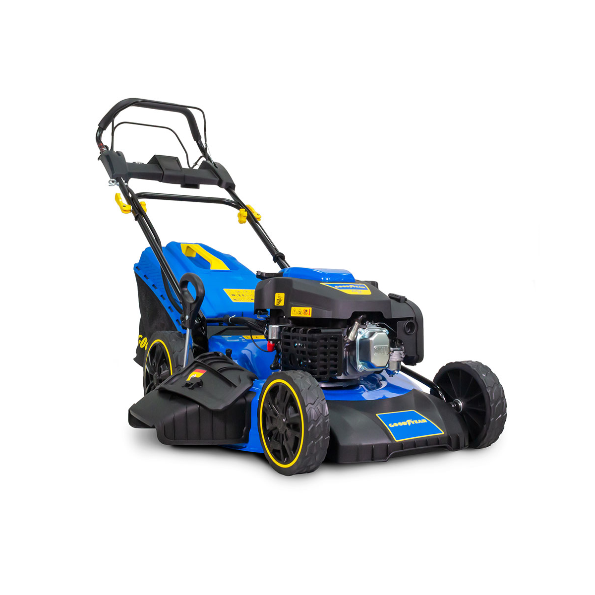 Tondeuse thermique Autotractée 7.5CV Démarrage électrique Moteur 4T OHV 224 cm³ Surfaces 2000m² GOODYEAR - Imagen 1