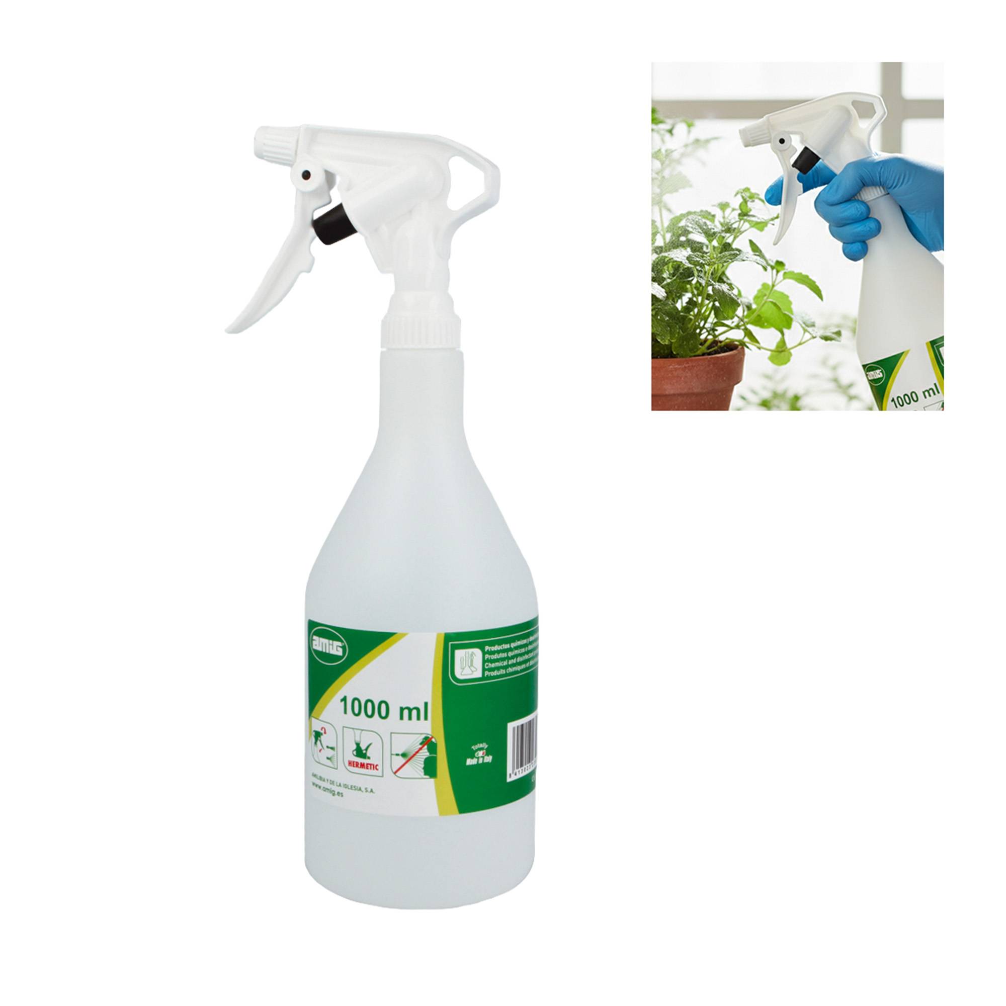 Pulvérisateur pour produits chimiques  2081 - 1 l - Polyéthylène - Blanc | Amig - Image 1