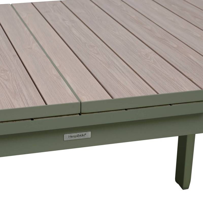 Hesperide - Table de jardin 8 places extensible Evasion beige lin/laurier - Hespéride - Image 9