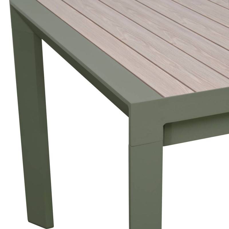Hesperide - Table de jardin 8 places extensible Evasion beige lin/laurier - Hespéride - Image 10