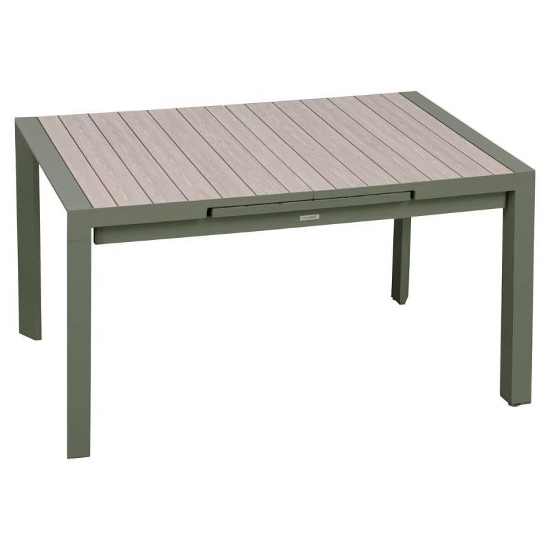 Hesperide - Table de jardin 8 places extensible Evasion beige lin/laurier - Hespéride - Image 6