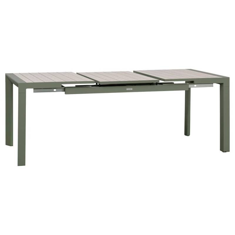 Hesperide - Table de jardin 8 places extensible Evasion beige lin/laurier - Hespéride - Image 7