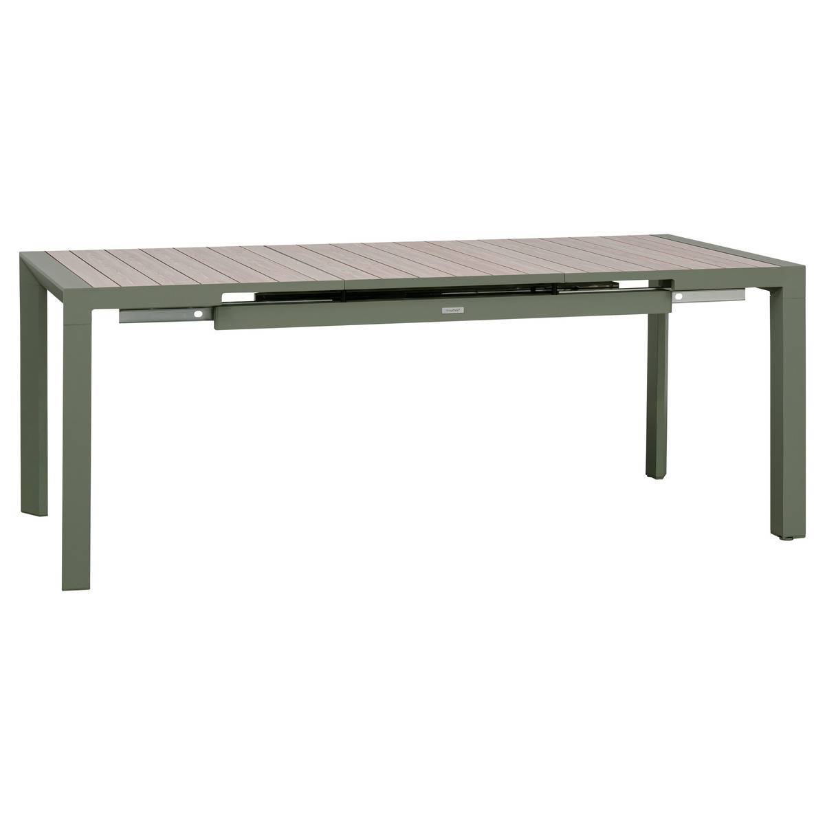 Hesperide - Table de jardin 8 places extensible Evasion beige lin/laurier - Hespéride - Image 5