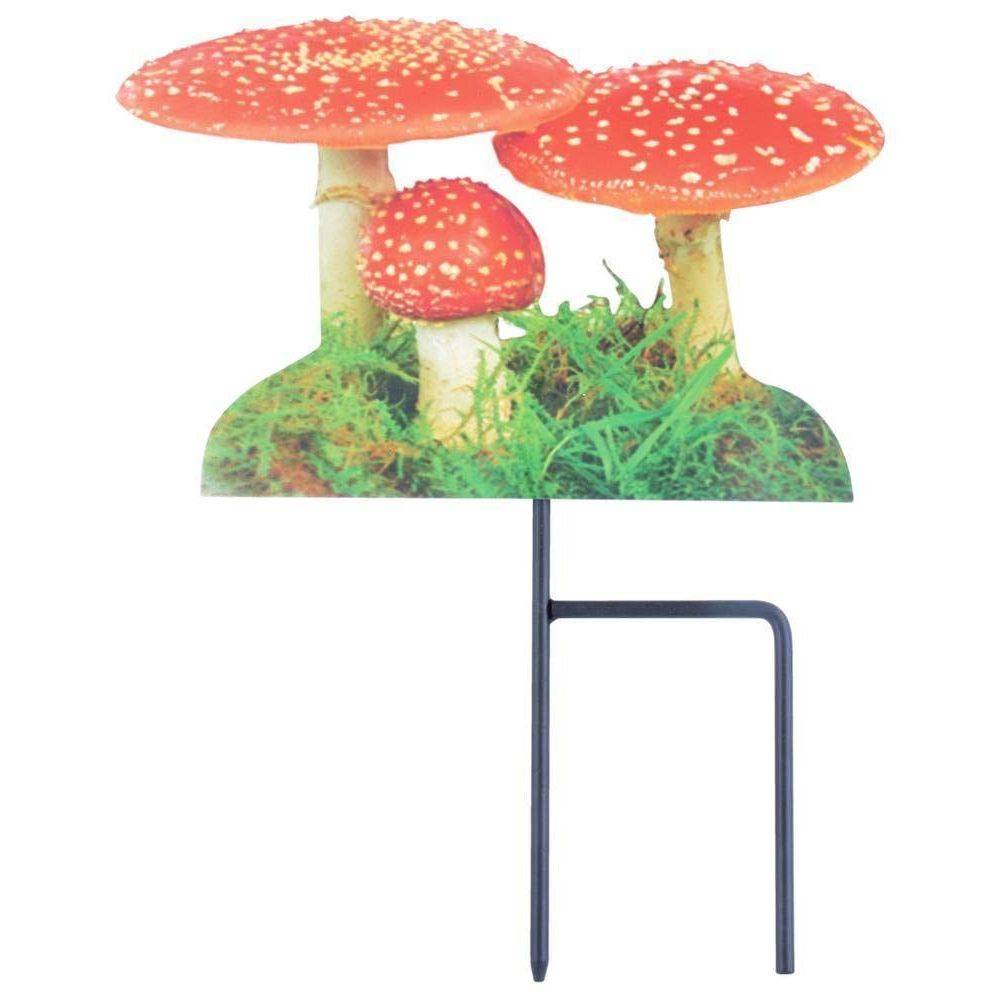 Esschert Design - Pique de jardin motif Amanite tue-mouches Lot de 3 Esschert Design - Imagen 3