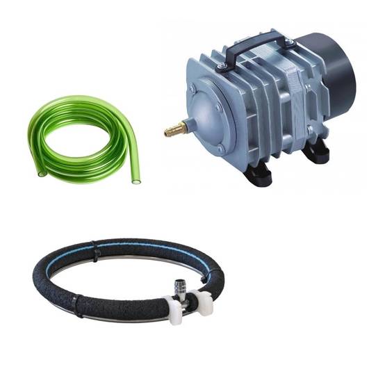 Set aération Diffuseur Poreux 31 cm pour bassin de jardin de max. 6 m³