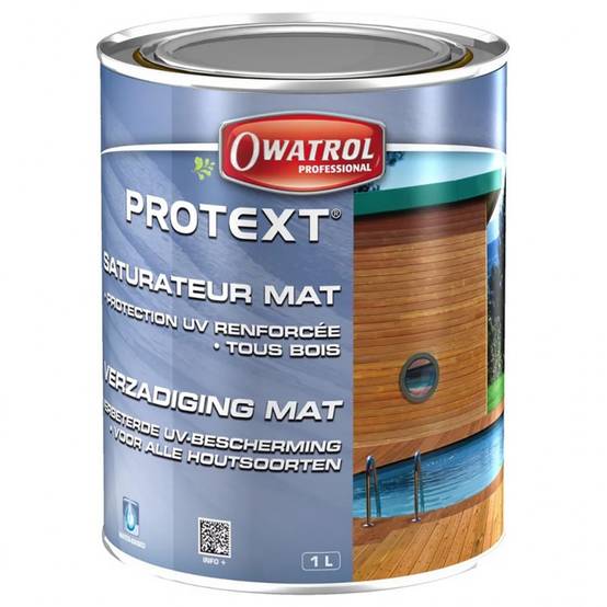 Owatrol - Saturateur mat bois Protext 1L OWATROL - Ton: Gris graphite