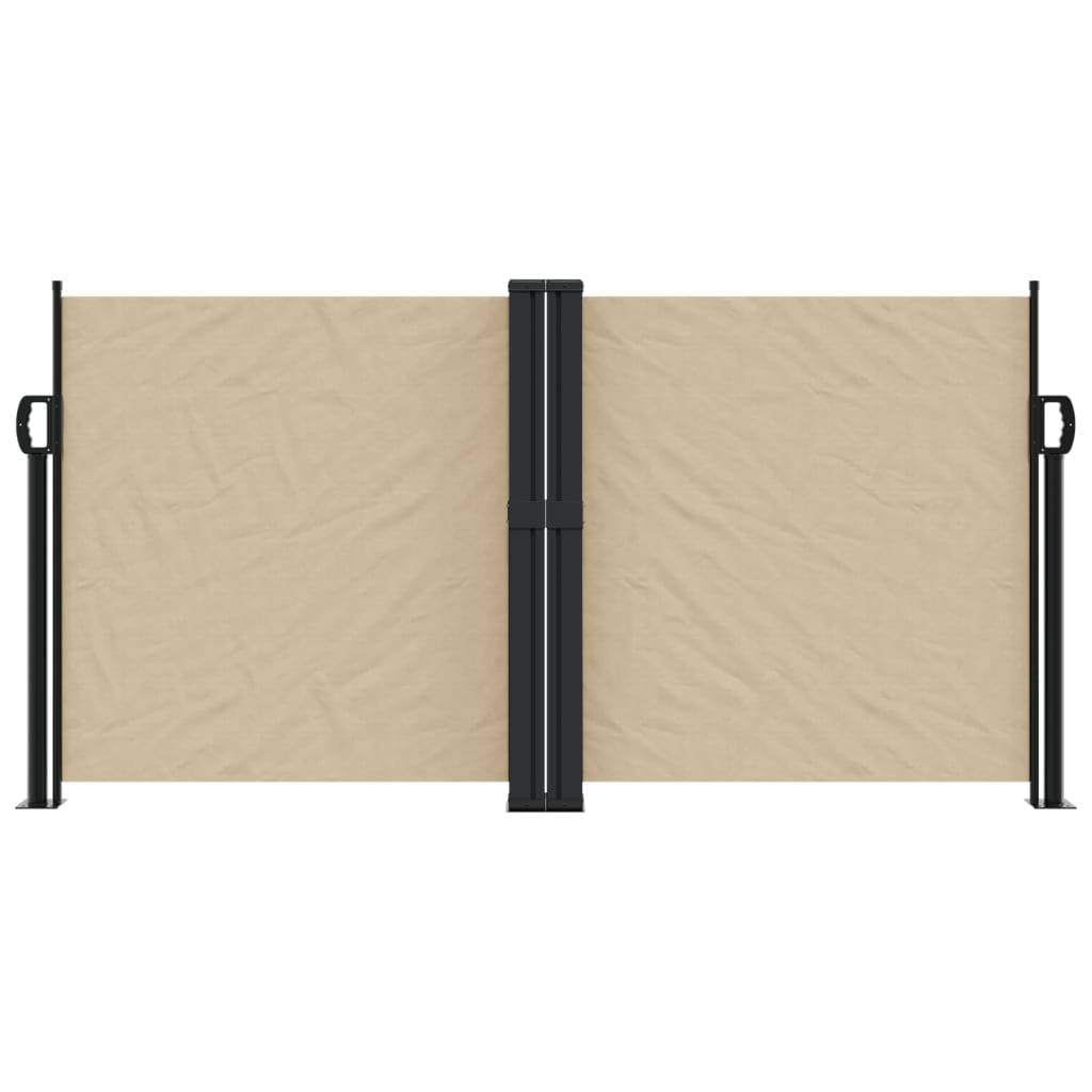 Maison Chic - Store Banne - Auvent latéral rétractable beige 120x1000 cm - MEUBLE PRO - Image 3