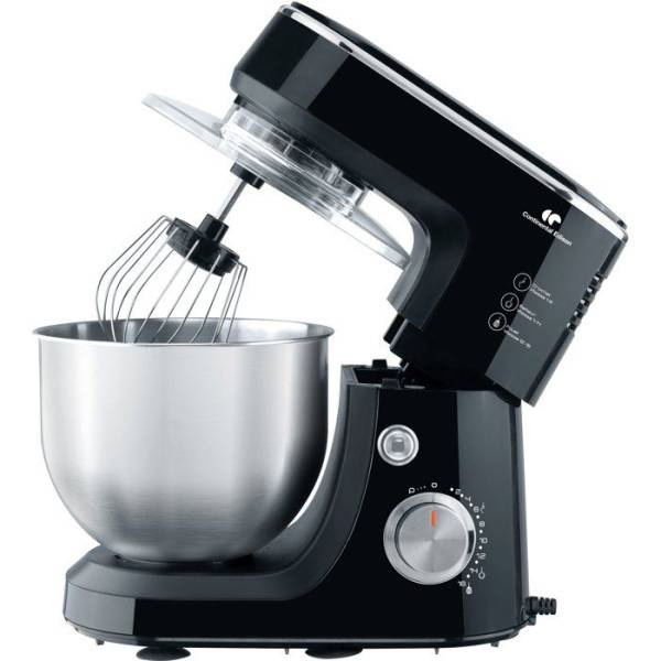 Robot pâtissier - CONTINENTAL EDISON - CERP800B2 - 800 W - 4,3 L - 10 vitesses + pulse - Noir - Image 2