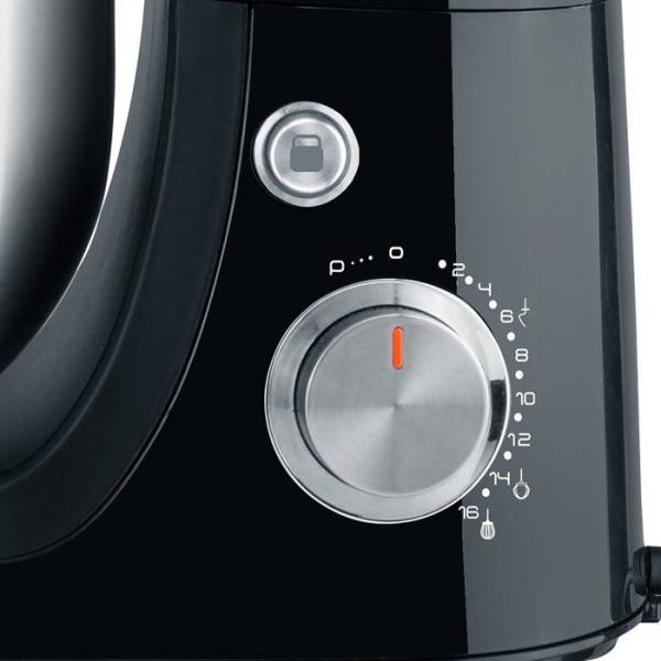 Robot pâtissier - CONTINENTAL EDISON - CERP800B2 - 800 W - 4,3 L - 10 vitesses + pulse - Noir - Image 6