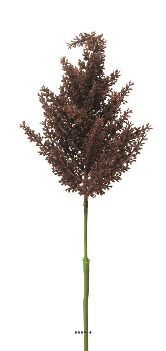 Artificielles - Astilbe artificiel en piquet, H 70 cm, grande densité Bourgogne - BEST - couleur: Bourgogne - Imagen 2