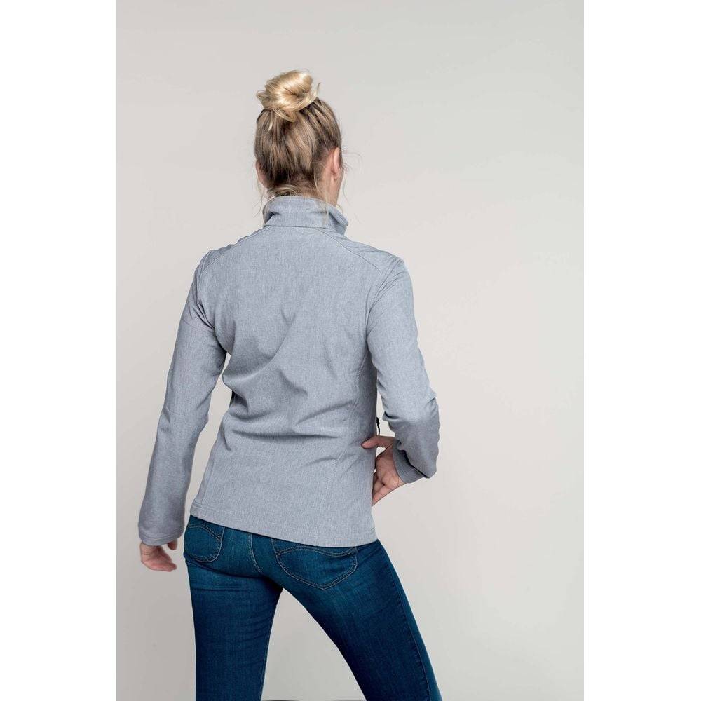 Veste de travail softshell femme Kariban Gris Chiné S - Image 2
