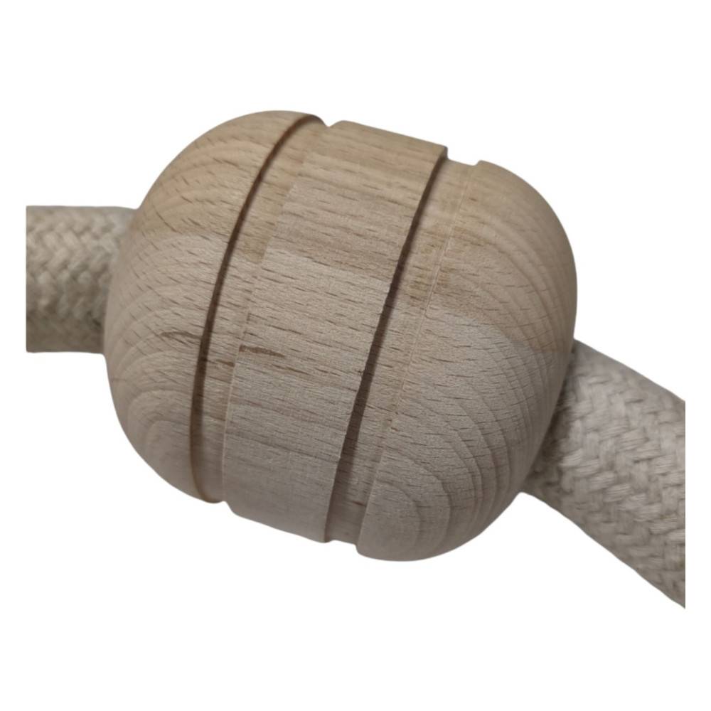 Corde Wild Mix Giant 2 nœuds, taille ø 3 cm x 40 cm, jeux pour chien. - Imagen 3