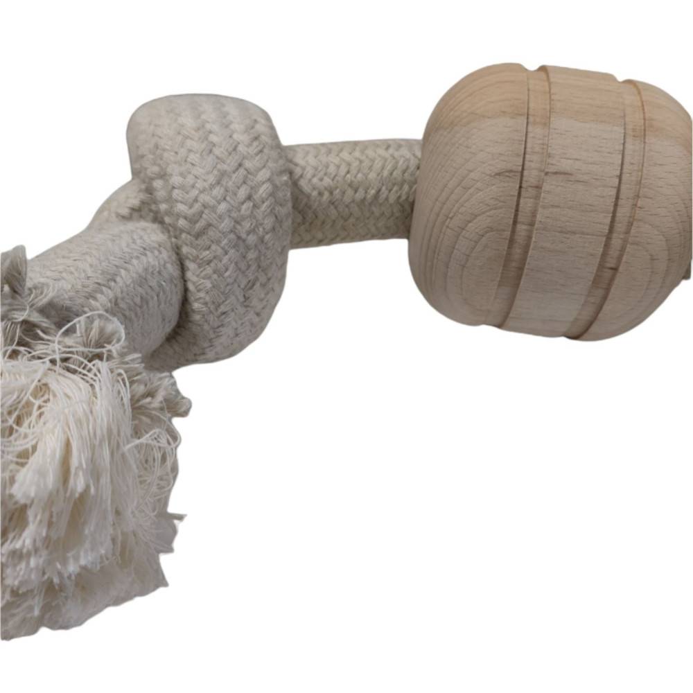Corde Wild Mix Giant 2 nœuds, taille ø 3 cm x 40 cm, jeux pour chien. - Imagen 4